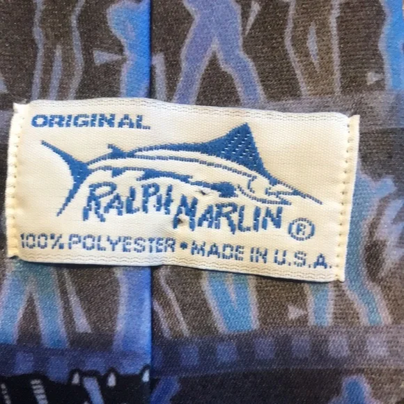 Vintage 1993 Ralph Marlin Elvis Presley “Jailhouse” classic novelty necktie - Picture 8 of 12